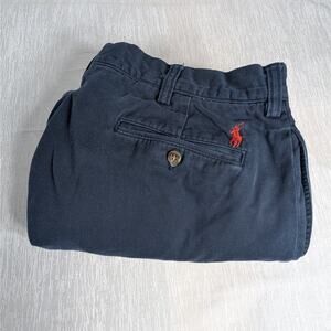 Polo Ralph Lauren Ethan Pants Mens 38x32 TAGGED Blue Chino Pants 35x30 MEASURED